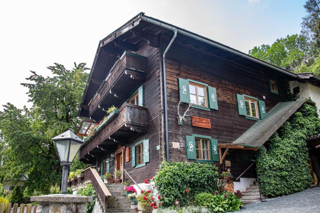 Alpenrelax Haus Weidmannsheil Wohnen Im Romantischen Forsthaus Werfen Bagian luar foto